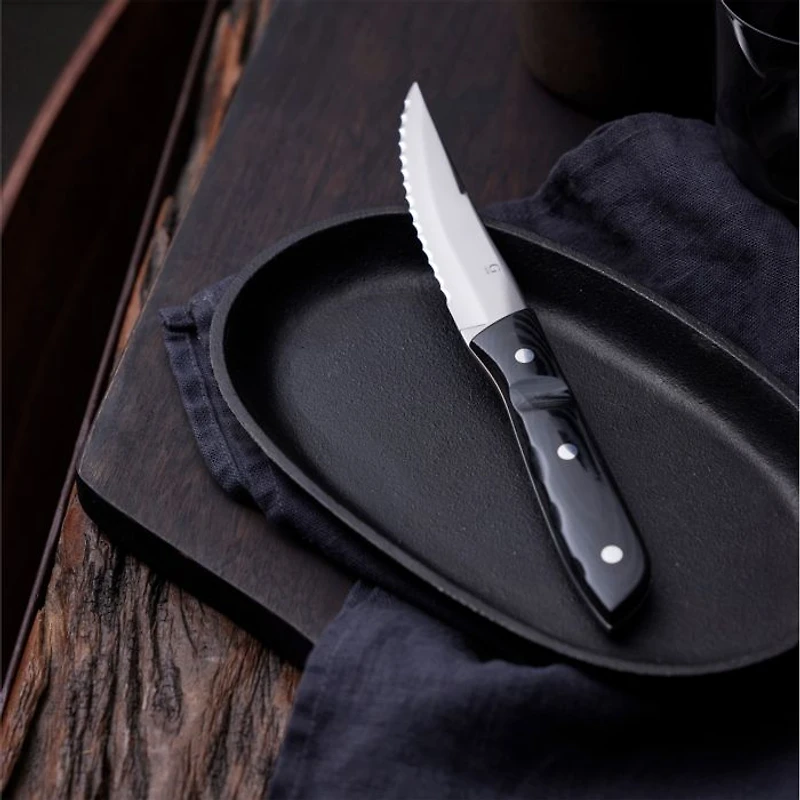 Old Farmer Micarta Steak Knives, Set of 4
