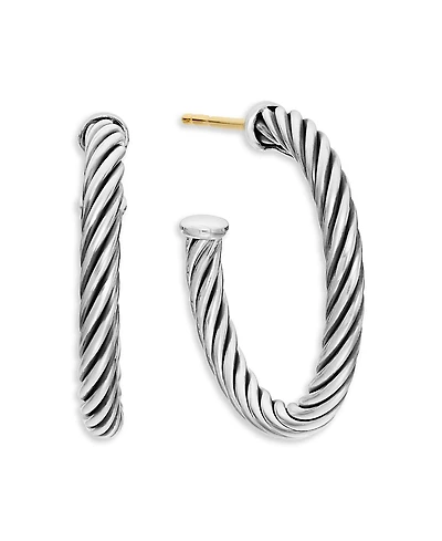 David Yurman Cable Hoop Earrings
