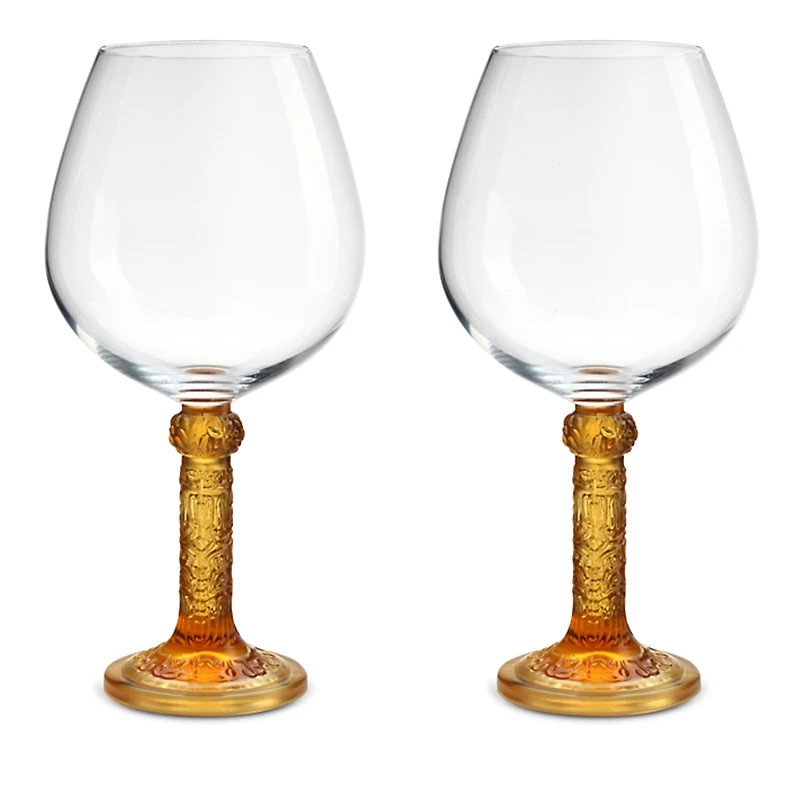 Liuli Flower Moon Goblet Duo, Set of 2