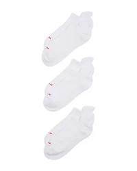Hue Air Cushion Tab Back No Show Socks, Set of 3