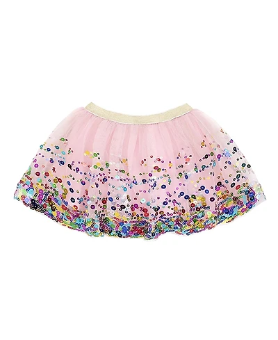 Sweet Wink Girls' Pink Confetti Tutu -Baby