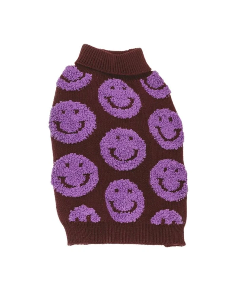 Smiley Face Pet Sweater