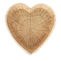 Juliska Provence Rattan 16 Heart Tray