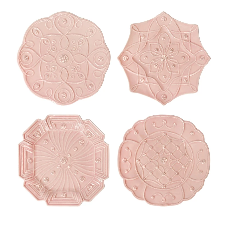 Juliska Jardins Du Monde Dessert/Salad Plate, Set of 4
