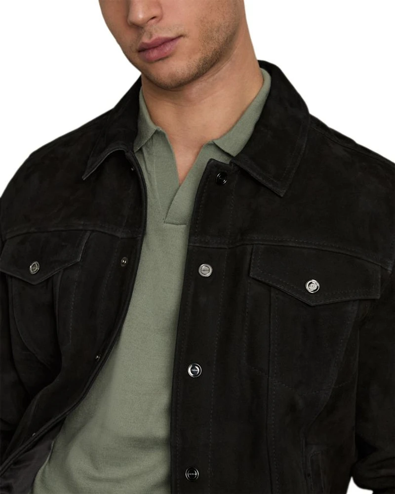 Duchie Open Collar Merino Polo Shirt