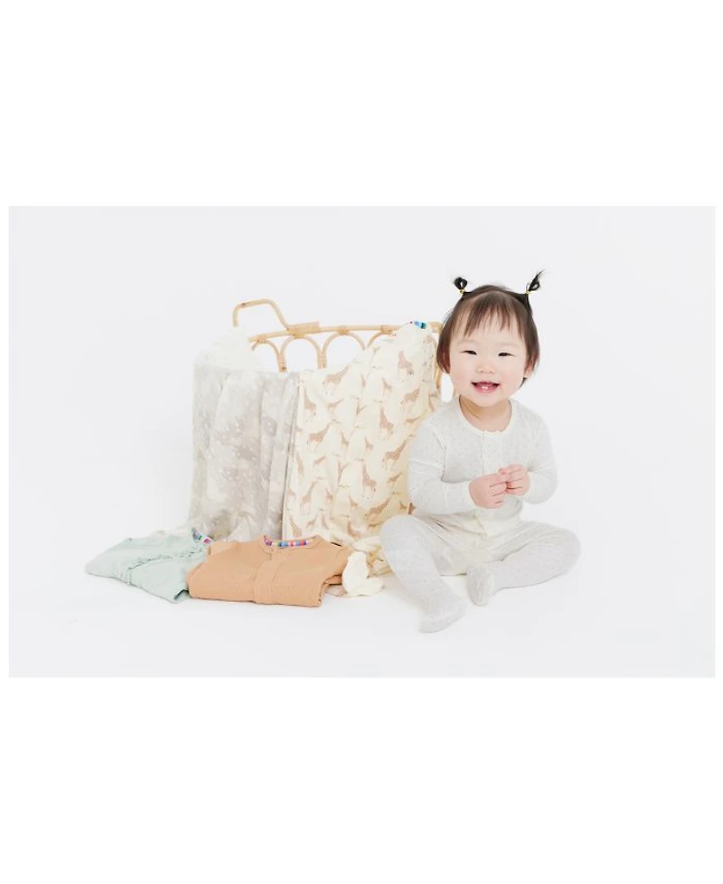 Unisex Pin Dot Footie - Baby