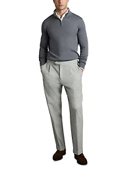 Half Zip Funnel Merino Sweater