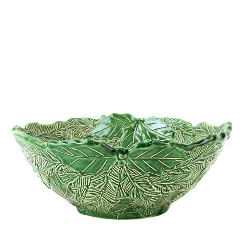 Lastra Holiday Green Figural Medium Bowl