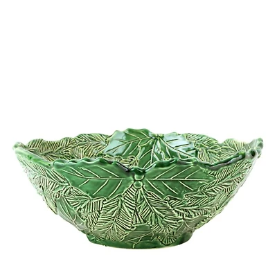 Lastra Holiday Green Figural Medium Bowl