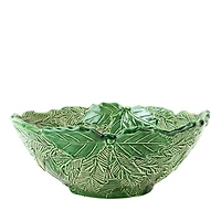 Lastra Holiday Green Figural Medium Bowl