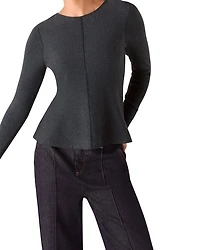 Peplum Knit Top