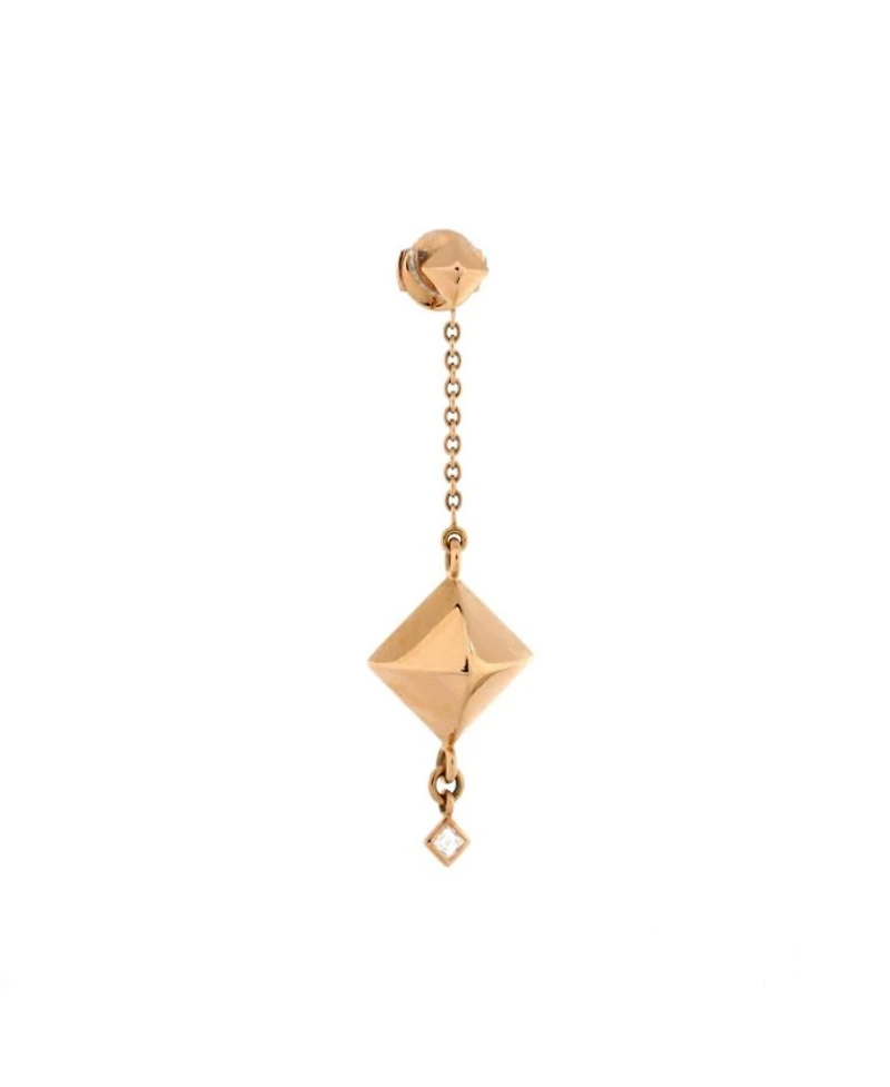 Collier de Chien Rock Drop Earrings 18K Rose Gold