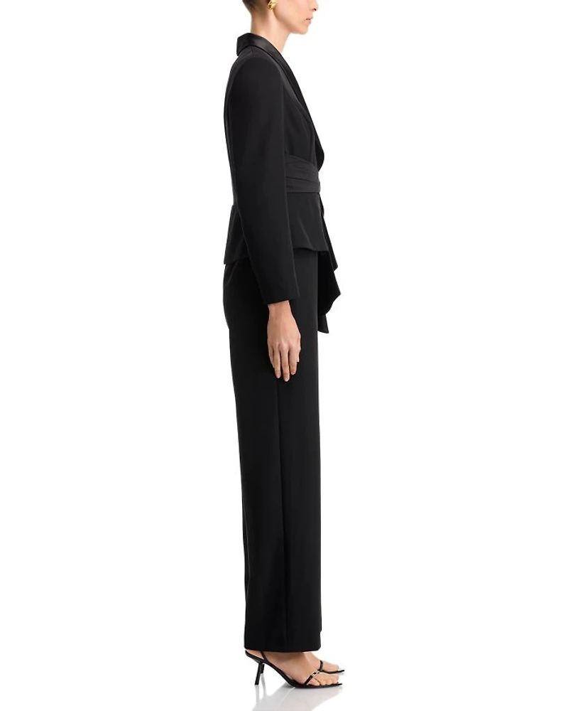 Bow Trim Jumpsuit
