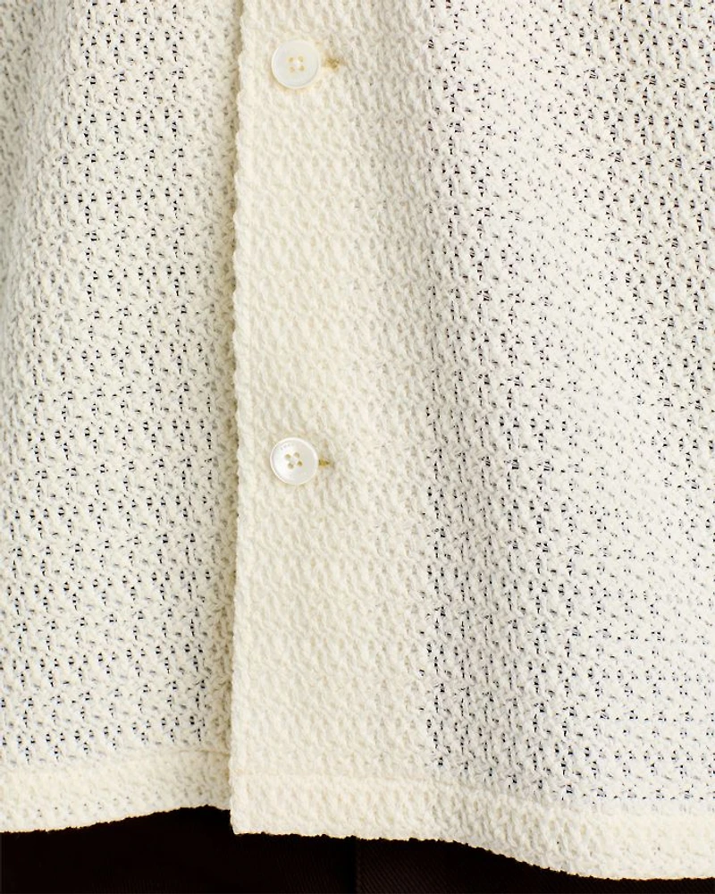 Open Weave Camp Shirt
