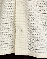 Open Weave Camp Shirt