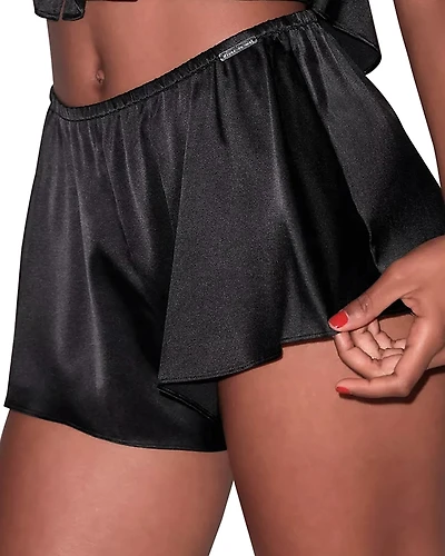 Fleur du Mal Luxe Flutter Shorts