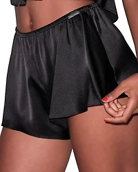 Fleur du Mal Luxe Flutter Shorts