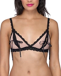 Hanky Panky After Midnight Stretch Tulle Peekaboo Bralette