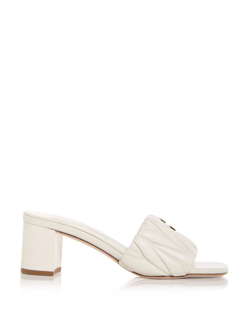 Women's Quilted Slide Sandals