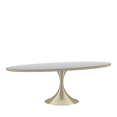 Caracole Semper 96 Oval Dining Table - Whisper of Gold