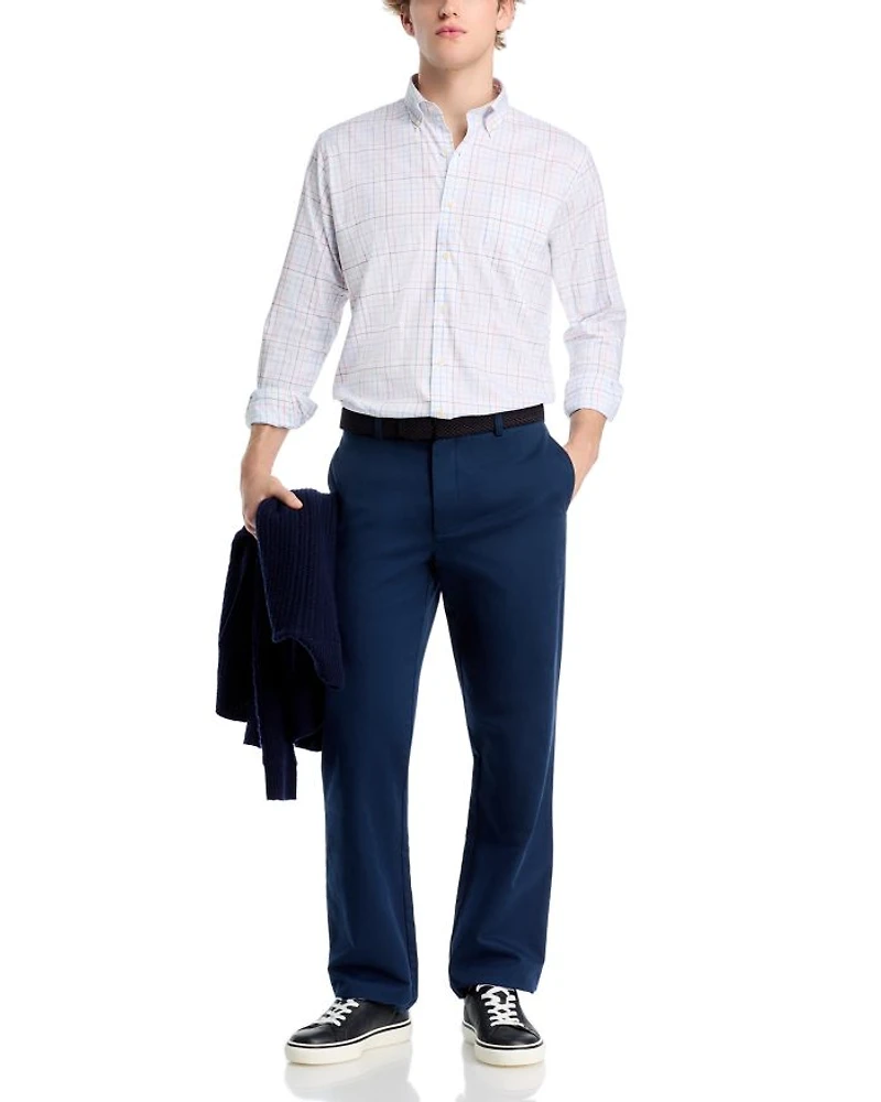 Allen Crown Classic Fit Button Down Shirt