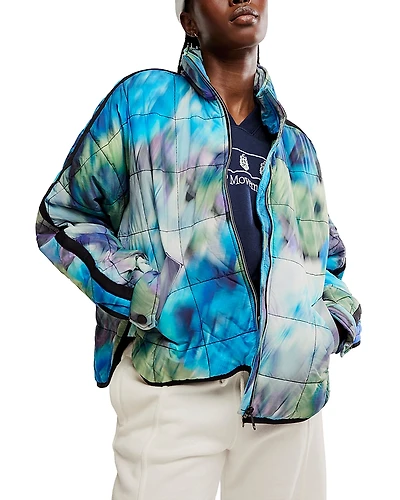 Free People Pippa Packable Printed Jacket