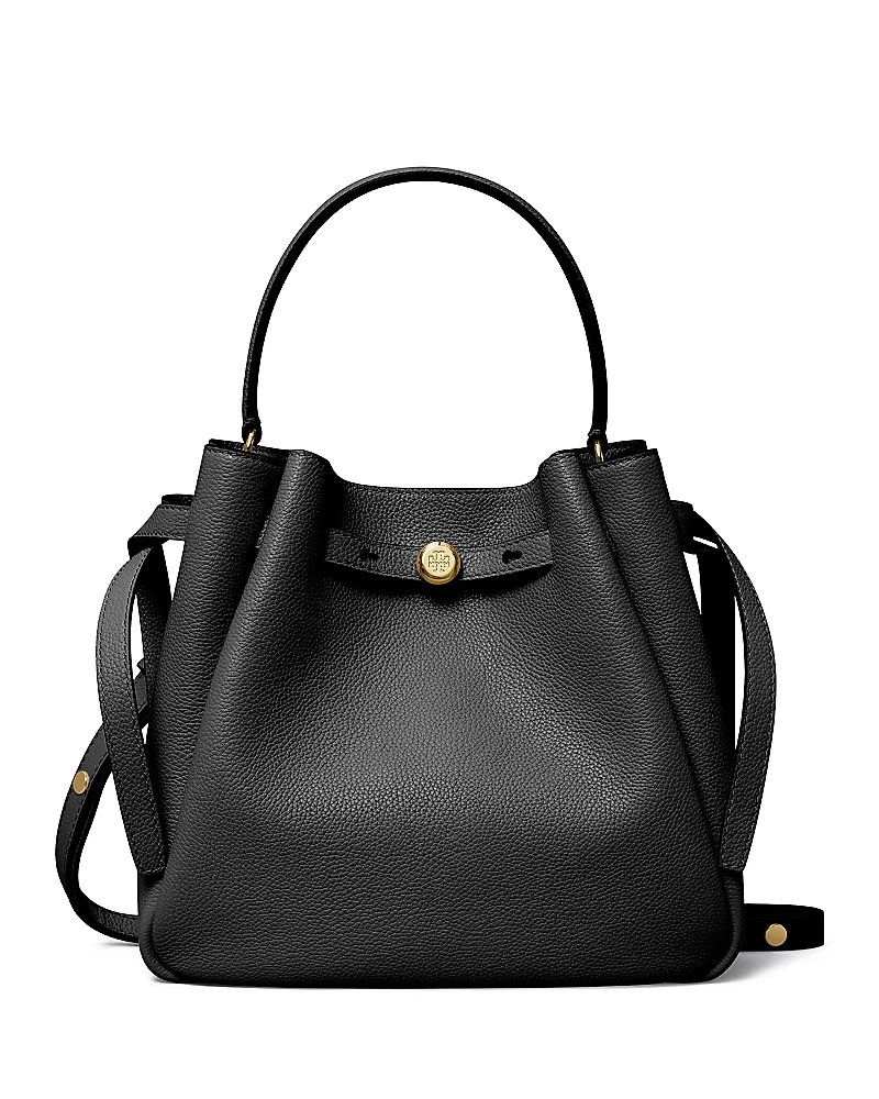 Tory Burch Romy Leather Bucket Bag
