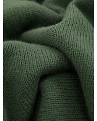 Stratus Wool & Nylon Seam Detail Regular Fit Turtleneck Sweater