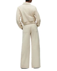 Jodie Wide Leg Suede Pants