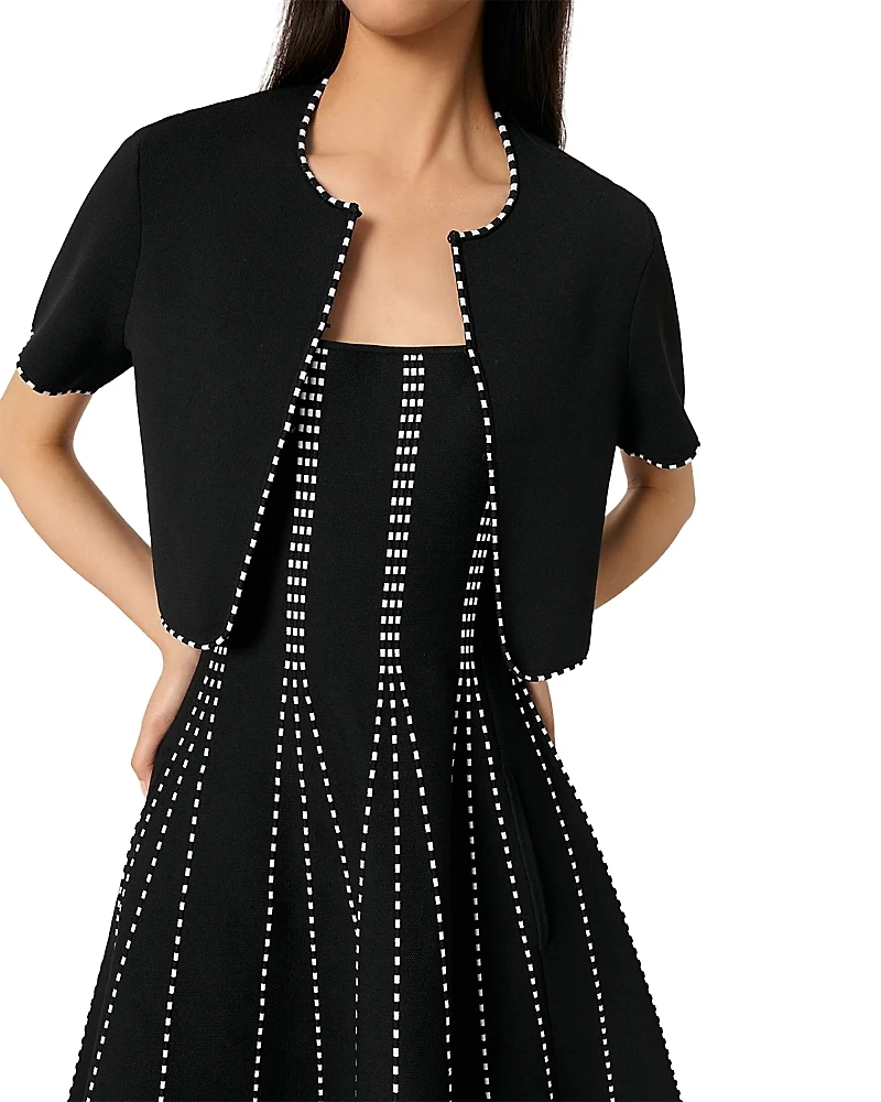 Maje Cropped Cardigan