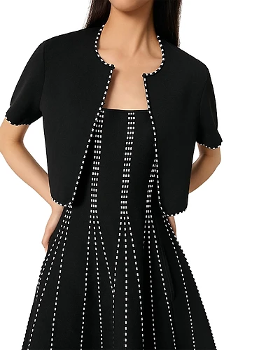 Maje Cropped Cardigan