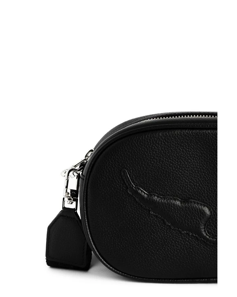 Rock With You Leather Camera Crossbody
