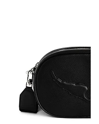 Rock With You Leather Camera Crossbody
