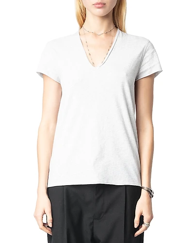 Zadig & Voltaire Story Cl Fishnet Call Me Tee