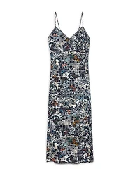 Ramelil Soft Butterfly Print Dress