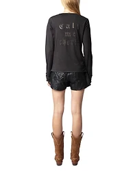 Tunisian Long Sleeve Tee