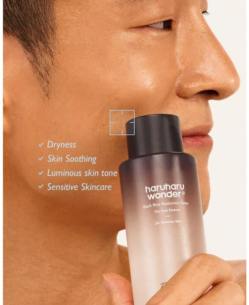 Black Rice Hyaluronic Toner for Sensitive Skin