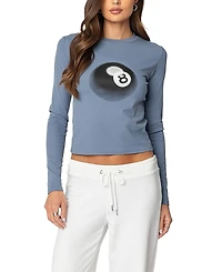 Edikted Billiard Long Sleeve Tee