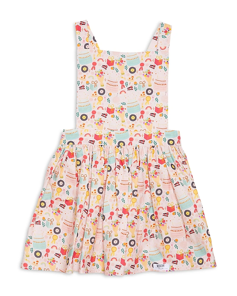 Worthy Threads Girls' Pinafore Dress