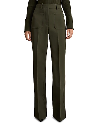 Reiss Priya Flared Leg Trousers