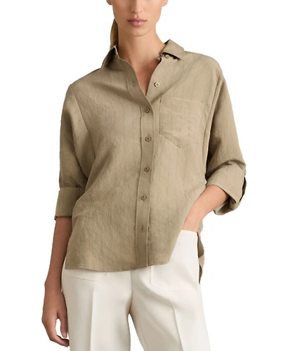 Dinah Woven Button Front Shirt