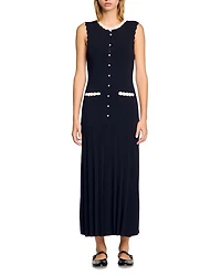 Long Dress with Crochet Detail