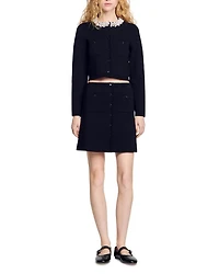 Short Knit Skirt