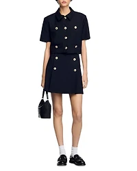 Short Pleated Skirt