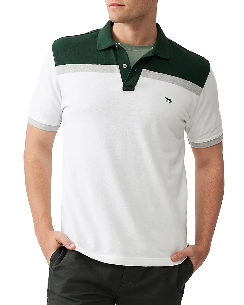 Rodd & Gunn Whitby Color Block Regular Fit Polo Shirt