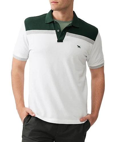 Rodd & Gunn Whitby Color Block Regular Fit Polo Shirt
