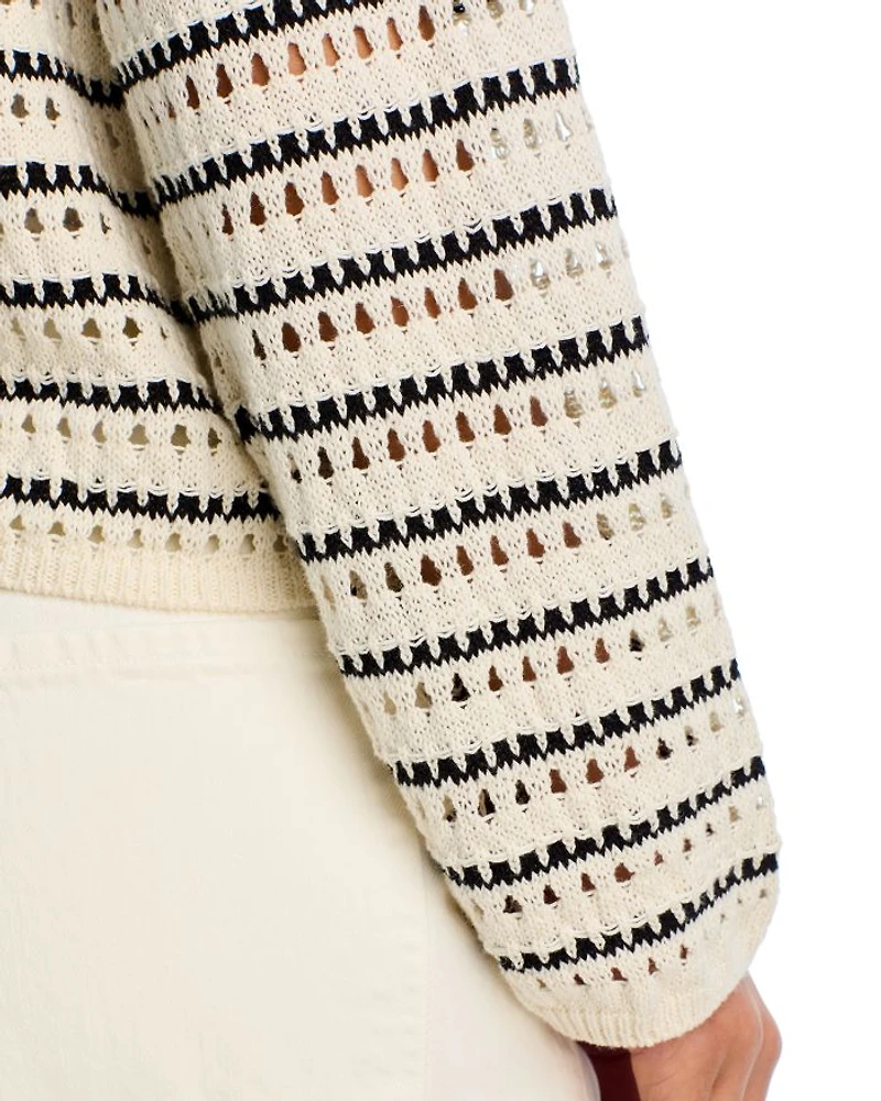 Open Knit Sweater
