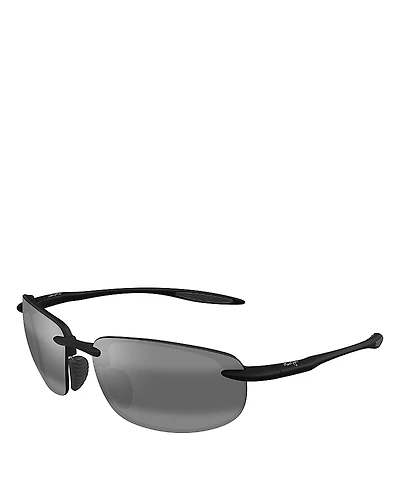 Maui Jim Hookipa Ultra Rectangle Sunglasses, 63mm