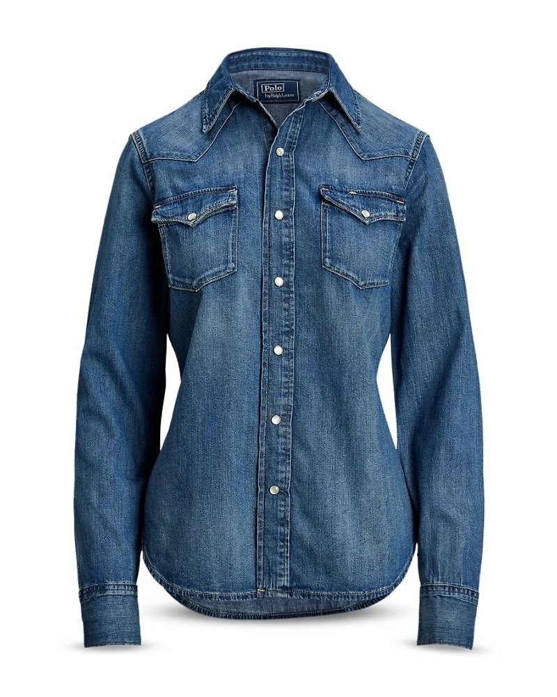 Denim Western Shirt
