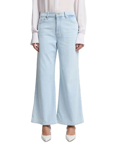 Lotta High Rise Wide Leg Jeans Malibu Sky